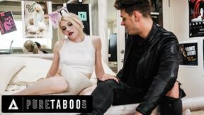UNSPOILED TABOO Trans Izzy Wilde Knows Her BOYFRIEND's Rebellious Stepbrother's Secret And He Comes back The Favor