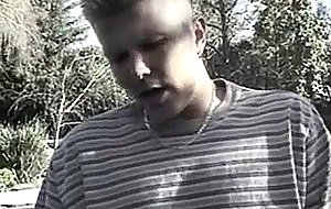 Black shemale seduces white boy