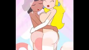 minus 8 Peach facing