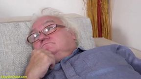 Unexpected Threesome: 71-Year-Old Mom Surprises Grandpa in Shocking Reality!