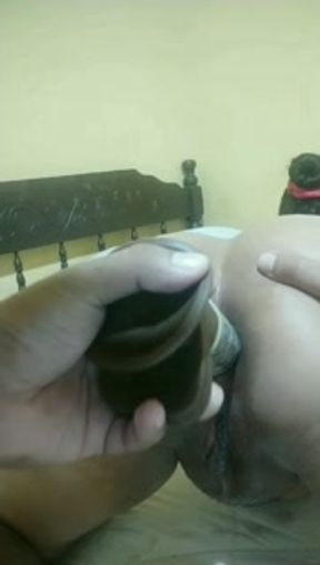sexo anal hardcore  por primera vez mi hijastro metiendo los dedos en mi culo