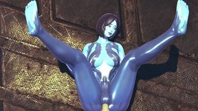 having sex with cortana - halo hentai parody