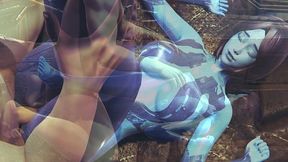 having sex with cortana - halo hentai parody