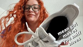 manipulative mean girl makes you smell her stinky sneakers - HD