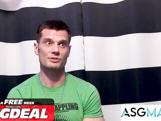 ACTIVE DUTY - Chap James Drake Undresses Down and Jerks His Large Cock for the Camera