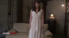 Naughty Asian temptress Saya gives deep throat blowjob then hot passionate fuck session