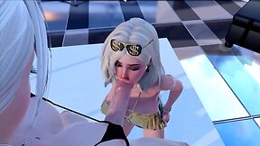 Futanari clare x loretta 3d animation