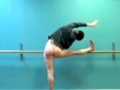 Male ballet practice (without tights!)