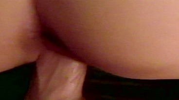 Fucking her tight pussy doggy style!