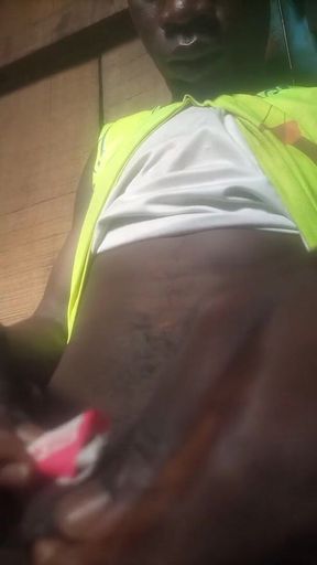 Shaving My Hairy Black