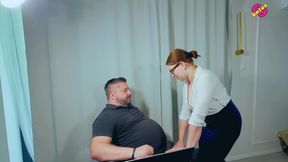 I had to suck my boss dick to get free afternoon