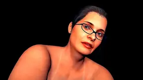 Mature 3D Granny Rides Dildo for Ecchi Anime Orgasm Close-Up