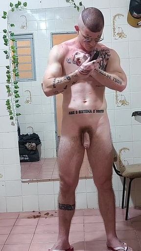 Shaving Armpits and Arms