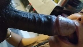 2nd part hot sucking huge cock