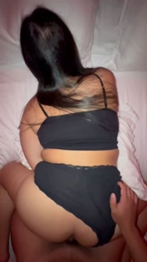 Had to put a condom on before I came in this slutty asian pussy