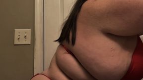 look at my fat rolls