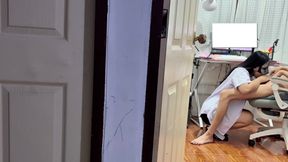 He was jerking off, I should have gone in and helped.