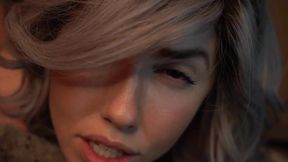Intimate Agony GFE solo cumming with vibrator brown eyes moaning orgasm