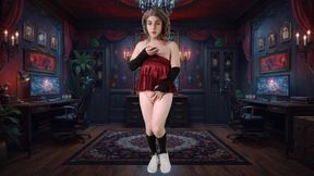 Lollipopish Fire Shines Under the Stars