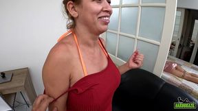 encontrei uma rabuda na piscina e arrastei para meu ap - mirella mansur - ma santos