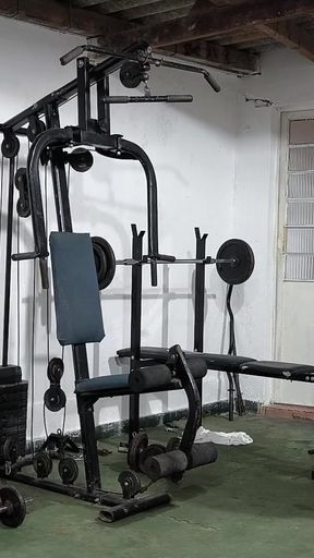 Carmona catches in the act of framing at the gym with a friend and joins in the whoring   Clip 3