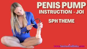 PENIS PUMP - SPH Jerk Off Instruction and Handjob - Vacuum Pump, Fleshlight, Male Masturbator, fleshlight, male masturbator toy, intense suction