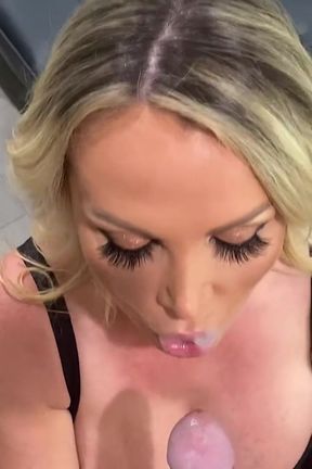 Horny Nikki Benz Loves Titty Fucking &amp; Getting Pussy Pounded
