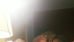 PUMPING DADDY FAT DICK IN TIGHT WET PUSSY SO IT CAN FIT JUST FOR BUBBLE BUTT EBONY TO BOUNCE ON IT!!