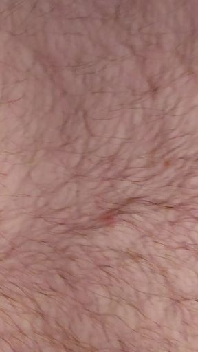 Uncut Dick Getting Hard and Cumming Into Belly Button (Through Bed Humping)   Clip 3