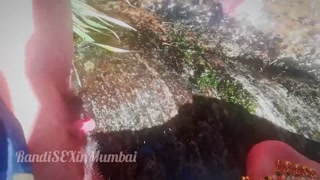 Horny young Randi showing Risky public Squirt in Indian Village - Cum4K