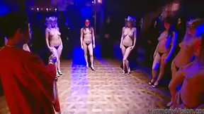 Isabel Ice Gets Worshiped by Crowd in Ceremonial Orgasmic Party Ritual