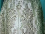 Indian Gay Crossdresser Gaurisissy xxx sex in Golden Lehanga