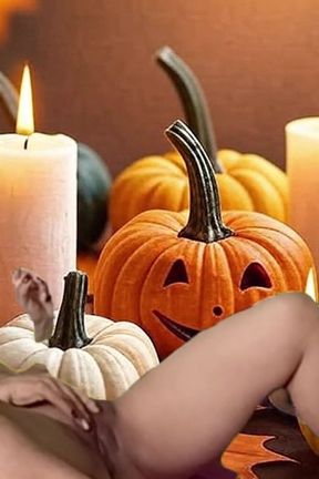 Hot Sex Halloween Picnic with Garabas and Olga