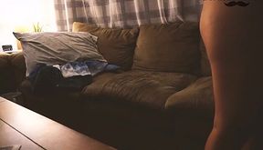 Filipina Gets Ravaged on Couch - Explosive Finish!