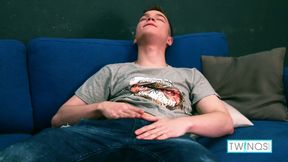 Ethan O Spreads Her Legs And Fingers Her Asshole Before Masturbating!