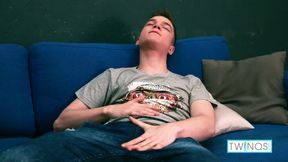 Ethan O Spreads Her Legs And Fingers Her Asshole Before Masturbating!
