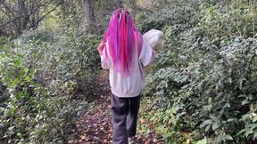 I Met Pervert Submissive Girl Outdoor and Punished Her Pussy