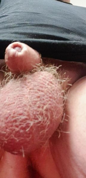 My tiny dick morning caress
