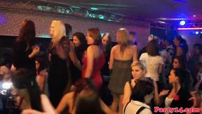 ”Party girls having a wank”