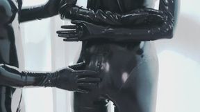 Latex lesbian training