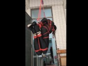 body wrap and tied up myself