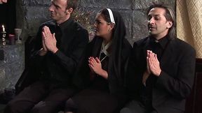 Hardcore Gangbang Frenzy: One Lucky Slut Gets Pounded by a Lineup of Hung Studs