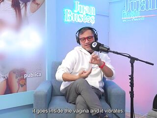 Colombian Loren Late goes 100% BANG MACHINE and has 7 orgasms on JuanBustosPodcast