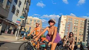 WNBR 2023 philly naked bike ride, part 3 of 7 sub-clips