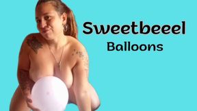 5 Minutes Inflating Giant Balloons and Rubbing Myself Until I Burst with Pleasure