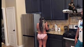 Big Booty Stepmom Home Alone With Stepson On New Years He Stick His Throbbing Big Cock