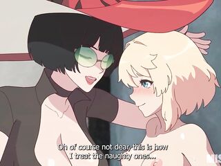 Misfitbite - Guilty Fun XX - I-No and Bridged - Guilty Gear Anime Animation Comics 2D