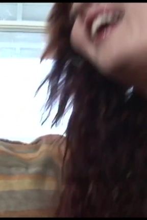 Horny redhead MILF can't wait and fuck a BBC in the car