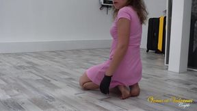 hard boobed stepmom get fucked when cleaning the house!?