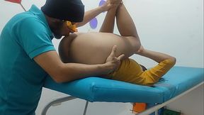 BIG PUSSY: MASSAGE THERAPIST did something I didn'_t expect!! The hippie relaxes me by doing something dirty during the massage.